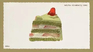 matcha cake