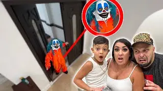 CLOWN PRISONER BROKE IN...