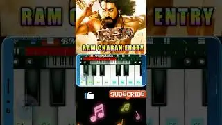 RRR🔥| Ram Charan Entry BGM On Walk band Cover | BM Melodies #shorts #rrr