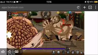 Ninja Saga Facebook - VS Osahiko