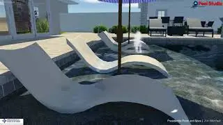 Stauffacher Backyard Design Concept by Jim Sherlock at Presidential Pools