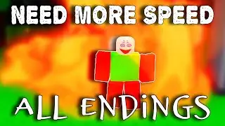 👟 NEED MORE SPEED 👟 - All Endings [ROBLOX]