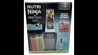 Nutri Ninja Blender 1000 Watts with FreshVac Pump Technology Unboxing
