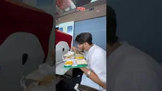 Vande Bharat Train Food Review 😍❤️ #shorts