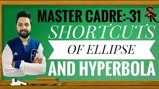 Master Cadre Math. Shortcuts  Of Ellipse And Hyperbola.