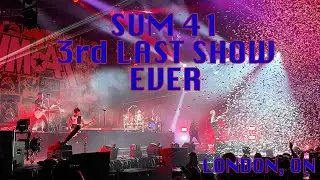 Sum 41 3rd Last Show London ON Jan 27 2025