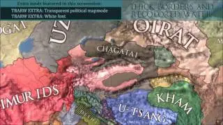 Thick Borders and recolored water ver. 1.3 mod for EU4 Download