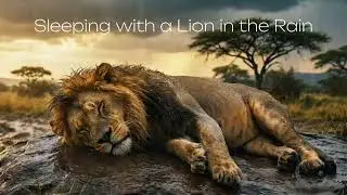 Mind Relaxation Video | Gentle Rain & Sleeping Wild Animals