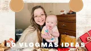 50 VLOGMAS IDEAS FOR VLOGMAS 2020 (THE BEST VLOGMAS IDEAS FOR LIFESTYLE YOUTUBERS) | HALLE CLAAS