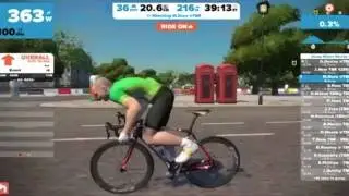 The Big Ring London 8 Handicap on Zwift 15 Aug 2016
