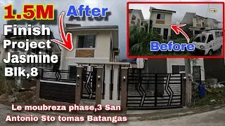 1.5M Finish Jasmine project Blk,8 Le Moubreza phase,3 San antonio Sto tomas Batangas (EP-871)