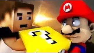 LUCKY BLOCK MARIO IN MINECRAFT!(3D  MINECRAFT ANIMATION)(REUPLOADED)