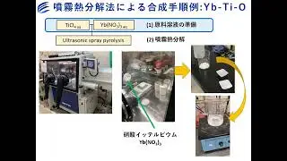 噴霧熱分解装置による粒子合成技術の紹介