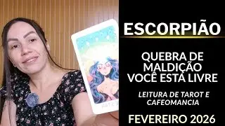 ♏️😮ESCORPIÃO QUEBRA DE MALDIÇÃO VOCÊ ESTA LIVRE