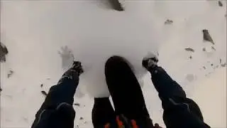 Cruachan in winter - Fast changing conditions when vertical running