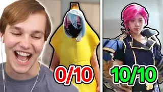 Rating My Viewers Halloween Costumes