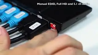 [TESmart] HDMI Splitter/ 2 in 4 Out/ UHD/ 4K/2K@30Hz/ 3D/ CEC