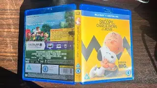 Opening to Snoopy and Charlie Brown: The Peanuts Movie 2015 UK Blu-Ray