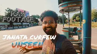 Empty roads of Hyderabad | Janata curfew unseen RAW FOOTAGE