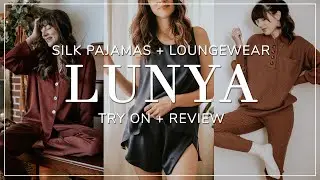 Обзор моющейся шелковой пижамы и домашней одежды Lunya