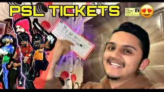 Psl Ki Tickets Buy Karlin😍|| Match Dekhne Kn Kn Jarha Hamary Sath?