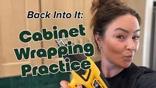 Getting Back Into It | Cabinet Wrapping Practice + New Gear for VinylPop