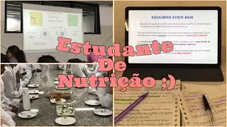 Dias de uma estudante de nutrição!! - conversa, aula prática no lab e mais