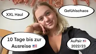 🇺🇸Ausreise in 10 Tagen -  Gefühlschaos - XXL-Haul | AuPair 🇺🇸 2022/23 | regiiischa