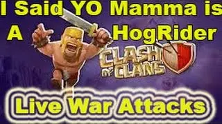 Live War Attacks With Medusas Rage #1 | Clash of Clans