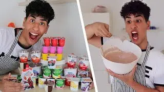 MARKETTEKİ TÜM DANONELERİ KARIŞTIRDIK !!