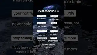 Best comebacks