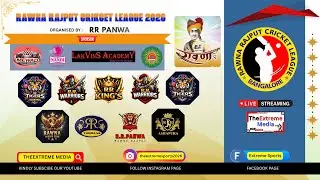RRCL 2026 | RAWNA RAJPUT CRICKET LEAGUE 2026 | LIVE | BANGALORE @TheExtremeMedia @CricHeroes