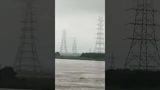 Yamuna water Label | delhi | Old Loha Pul  Crossing Danger Label | Heavy rains in mountains | flood 