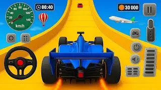 GT Formula Car Mega Ramp Extreme Racing - Formula Car Racing Stunts 3D - Android Gameplay 