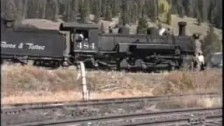 C&TS #484 turns on the wye on Cumbres Pass