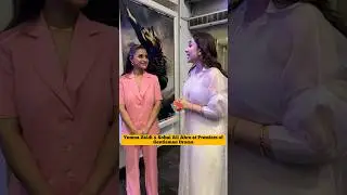 Yumna Zaidi & Sohai Ali Abro at Premiere ofGentleman Drama