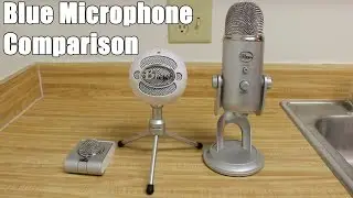 Blue Microphone Comparison - Snowflake, Snowball iCE & Yeti