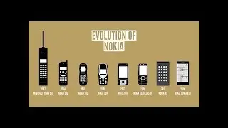 Nokia Phone Evolution 1984 -2013