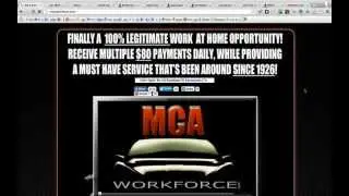 MCA | Motor Club Of America Capture Page & Website Systems To Help Close Your Sales!