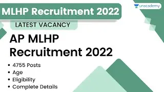 AP MLHP Recruitment 2022 | Latest Govt Job Vacancy 2022 | Complete Details