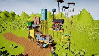 Прохождение хорошего и большого мода: Master Quest CG. Hello Neighbor Mod Kit. PART #2. END.
