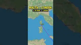 MALTA (MLA) to LONDON (LGW) AIR MALTA KM116 #flight #aviation #airplaneflying #londonairport