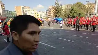🔴🟡🟢 Desfile C&iacute;vico Escolar 2024 Zona 16 de Julio Alto La Paz conmemorando199 a&ntilde;os de independencia🇧🇴