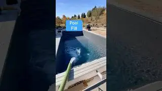 Pool fill #satisfying #pool #water