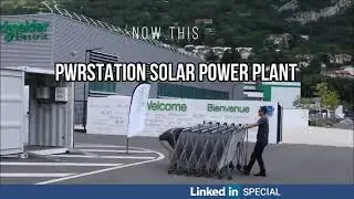 PWRstation solar power plant can be run by single person