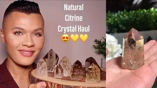 Ого, НАТУРАЛЬНЫЙ КРИСТАЛЛ ЦИТРИНА!!! 😍💛 CrystalsbyDG Haul #4