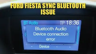 Проблема с Bluetooth SYNC на Ford Fiesta — сброс