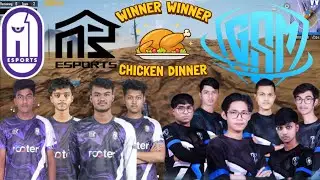 A1 Esports vs GSM Last Zone Chicken Fight😍lA1 Epsorts Taking 15 Kills Chicken Dinner😮lHiTMAN 5 Kills