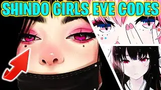 ⭐SHINDO LIFE CUSTOM EYE CODES FOR GIRLS⭐