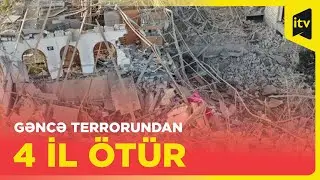 Ermənistanın Gəncədə t&ouml;rətdiyi terrordan dəhşətli g&ouml;r&uuml;nt&uuml;lər I 11.10.2020